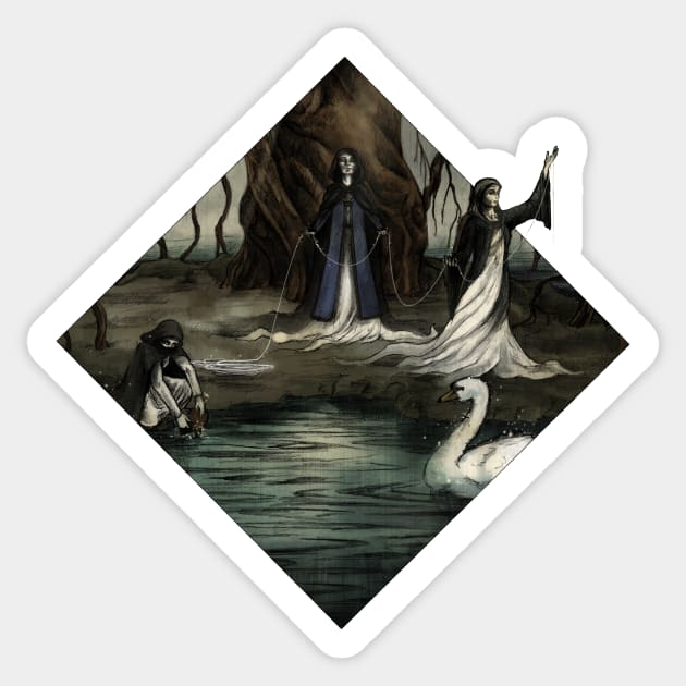 The Norns Sticker by AniaArtNL